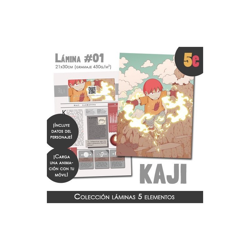 Lámina coleccionista (Kaji)