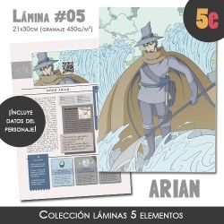 Lámina coleccionista (Arian)