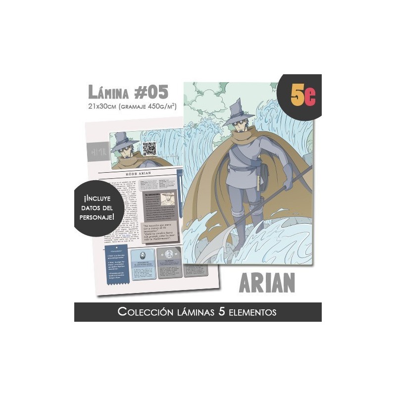 Lámina coleccionista (Arian)