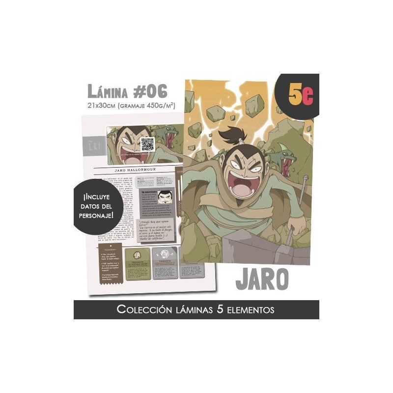 Lámina coleccionista (Hallormour)