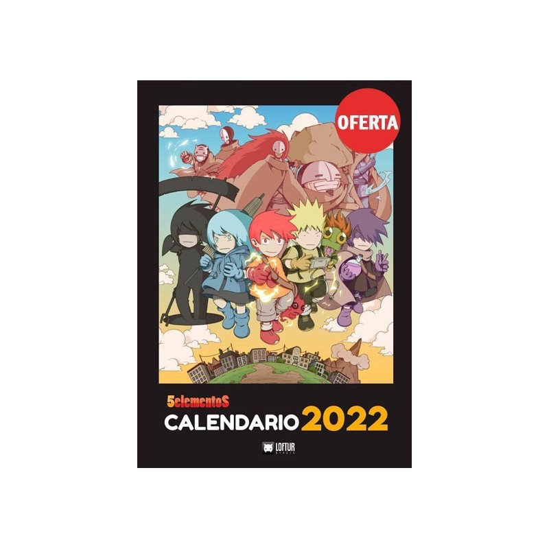 Calendario 5 elementos (2022)
