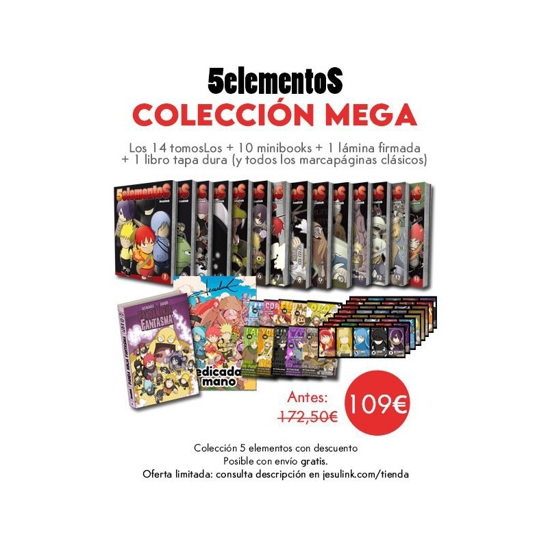 MEGA COLECCIÓN 5 elementos