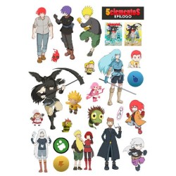 Hoja de pegatinas 5 elementos n2