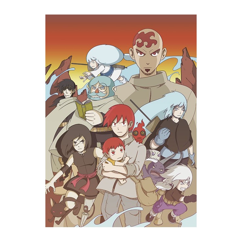 Lámina conmemorativa 5 elementos Epílogo 2